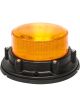 Ecco Amber Led Beacon 10-30V 3 Bolt - Mount Metal Base Auto Dimming
