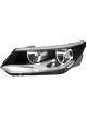 Hella Headlamp For VW Tiguan L/H - 9/07 - 7/18 Halogen H7/H15