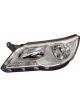 Hella Headlamp For VW Tiguan L/H 9/07 - 7/18 Halogen