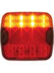 Hulk 4X4 Led Stop/Tail Lamp 9-33V w/ Reflector 0.5M Lead 104X94X20mm