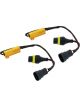 Ignite Resistor Canbus Kit 24V For HB3 HB4 H10 HIR2 Pack of 2