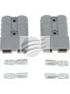 Jaylec Grey 50Amp Connectors With Terminals Pack of 2