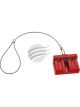 Jaylec Red Plastic Cover For 120Amp Connector w/ Cable Pack of 1
