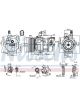 Nissens Compressor For VW Up Aa 1.0L Pet 10/12-11/14 Dv9 12V 6Pv 100mm