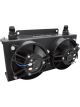Proflow Oil Cooler Kit Ultra Pro 19 Row An10 Twin Fans Female Orb