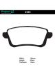 Project Mu Hc-Ep Brake Pad Set For Renault Meg4 Rs (280/300) Rear