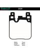 Project Mu Hc-Ep Brake Pad Set For BMW M2 M3 M4 Blue Caliper Rear