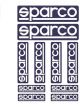 Sparco Kit of 10 Sparco Stickers