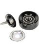 AC Delco Idler Pulley Replacement Serpentine Steel Black