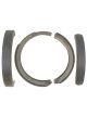 AC Delco Drum Brake Shoes Semi-Metallic Bonded Parking Brake