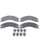 AC Delco Brake Pads Advantage Semi-Metallic For Ford Rear Set