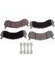 AC Delco Semi-Metallic Front and Rear Disc Brake Pad Set