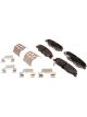 AC Delco Brake Pads Silver Rep. Ceramic Rear For Cadillac Chevy Set