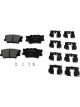 AC Delco Brake Pads Gold Hybrid Rear For Toyota Lexus Pontiac Set