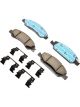 AC Delco Brake Pads Ceramic Fr For Cadillac Chevy GMC Set