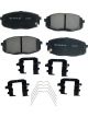 AC Delco Gold Ceramic Front Disc Brake Pad Set