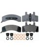 AC Delco Brake Pads Professional Semi-Metallic Hardware Included