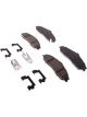 AC Delco Brake Pads Gold Ceramic Front For Cadillac Chevrolet Set