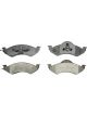 AC Delco Brake Pads Professional Semi-Metallic Hardware