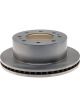 AC Delco Disc Brake Rotor Rear Vented Solid Surface Cast Iron Natural