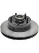 AC Delco Brake Rotor Professional Vented Solid Surface Cast Iron