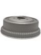 AC Delco Brake Drum Professional Cast Iron Black