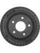 AC Delco Brake Drum Advantage Cast Iron Black Rear