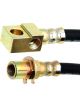 AC Delco Brake Hose Assembled Rubber 18.875 in. Length