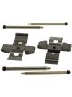 AC Delco Pad Clips and Pins Disc Brake Hardware Rear