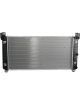 AC Delco Radiator Exact Fit OE Aluminium/Plastic Natural Crossflow