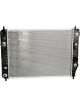 AC Delco Radiator Exact Fit OE Aluminium/Plastic Natural Crossflow
