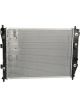 AC Delco Radiator Exact Fit OE Aluminium/Plastic Natural Crossflow