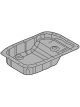 AC Delco Automatic Transmission Pans OE Replacement Steel Natural