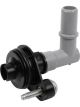 AC Delco PCV Valve 90 Degree 1-Bolt Flange Plastic Bk Gray For Chevy