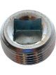 AC Delco Fitting Pipe Plug Square Drive 3/4 in. NPT Steel Natural