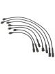 AC Delco Spark Plug Wires Assembled 7mm Spiral Core Black Set