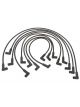 AC Delco Spark Plug Wire Sets Assembled Spiral Core Black 8.00mm Dia