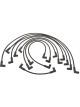 AC Delco Spark Plug Wire Sets Assembled Spiral Core Black 8.00mm Dia