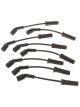 AC Delco Spark Plug Wire Sets Assembled Spiral Core Black 7mm Dia