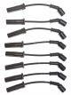 AC Delco Spark Plug Wires Assembled 7mm Spiral Core Black Set
