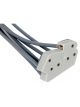 AC Delco Power Window Switch Connector Female 6-prong Plug Gray
