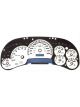 Dorman Gauge Faces Instrument Cluster Upgrade White Face Kit