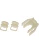 Dorman Transmission Shifter Cable Bushings Plastic White