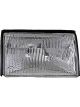 Dorman Headlight Assembly Clear Lens Chrome Hsng For Ford Driver Side