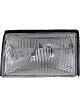 Dorman Headlight Assembly Clear Lens Chrome Hsng For Ford Pass. Side