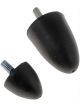 Dorman Bump Stops Front Lower Control Arm Rubber Black Pair