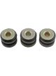 Dorman Windshield Wiper Motor Bushing Rep Components Rubber Set of 3