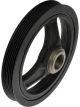 Dorman Harmonic Balancer Black For Jeep