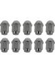 Dorman Lug Nuts Conical Seat Steel Chrome 1/2-20 RH in. Set of 10