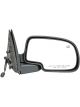 Dorman Side View Mirror ABS Plastic Black Power Driver Side